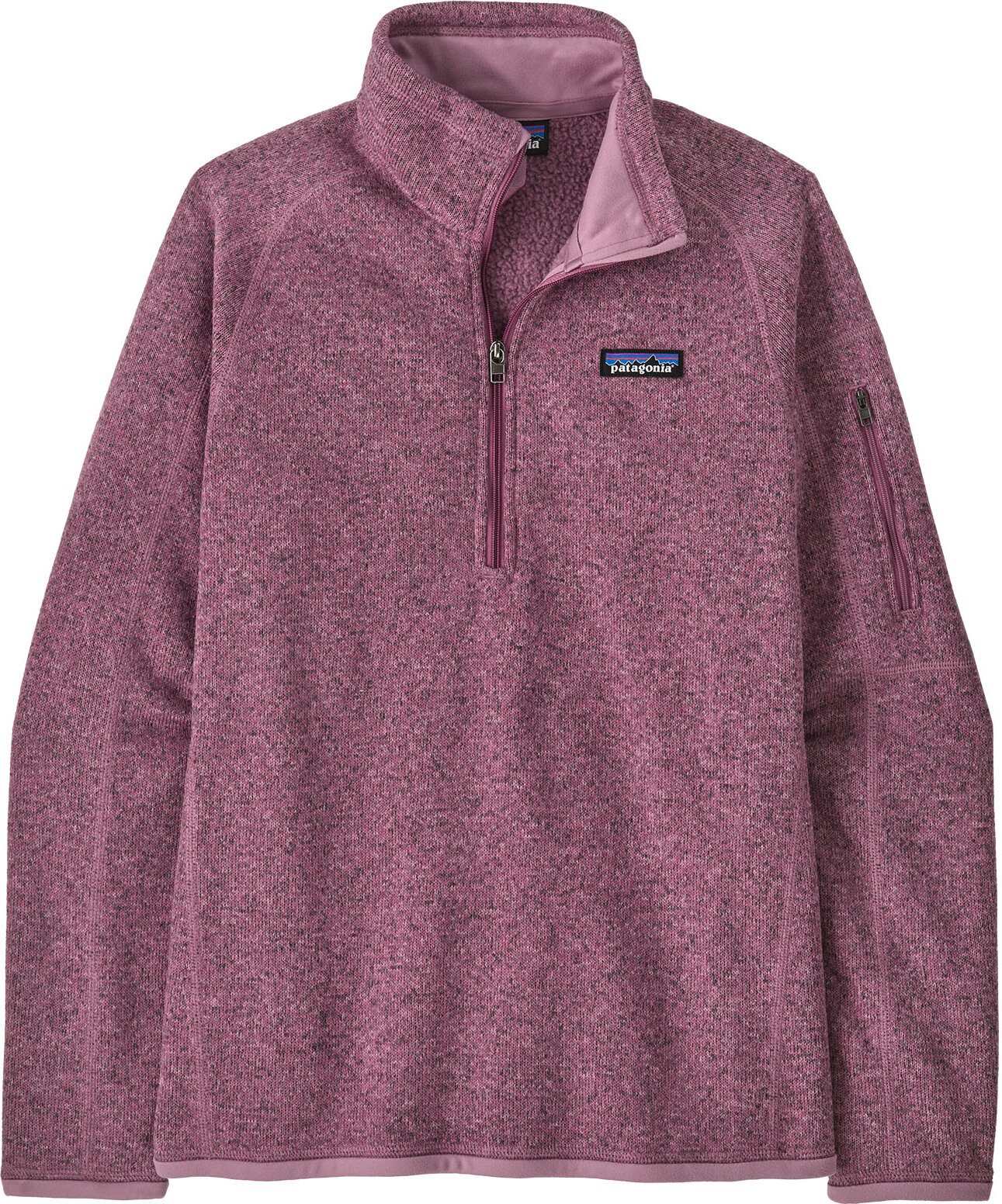 Patagonia Better Sweater 1/4 Zip Womens Light Violet
