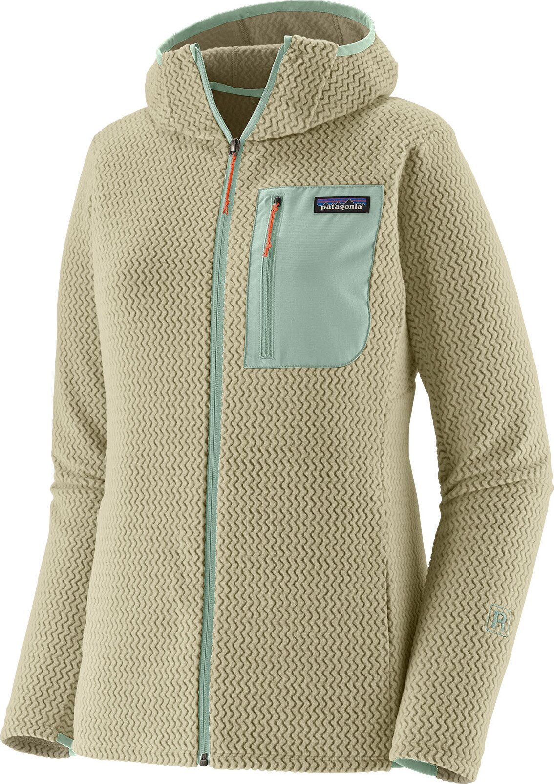 Patagonia R1 Air Full-Zip Hoody Womens Weathered Stone