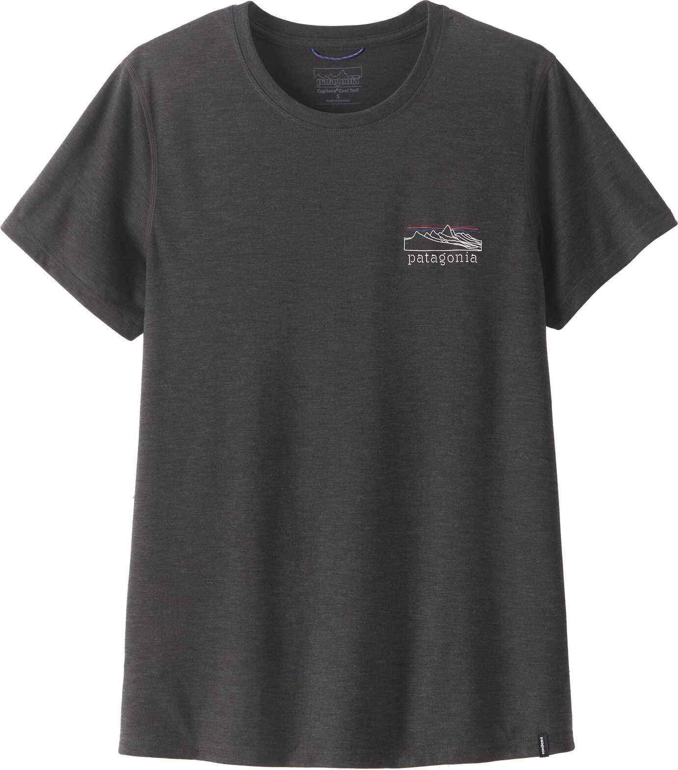 Patagonia Cap Cool Trail Shirt Womens Stratapeaks: Ink Black