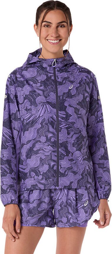 Asics Fujitrail Packable Jacket Womens Amethyst