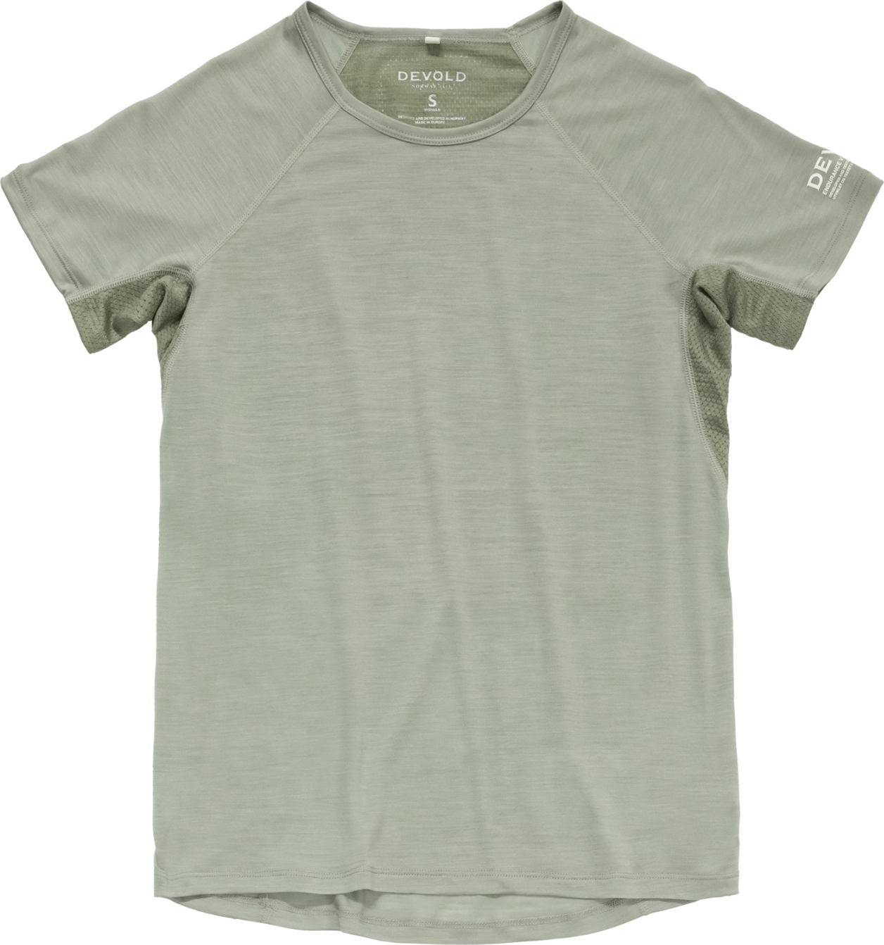 Devold Endurance Merino 130 T-Shirt Womens Fog