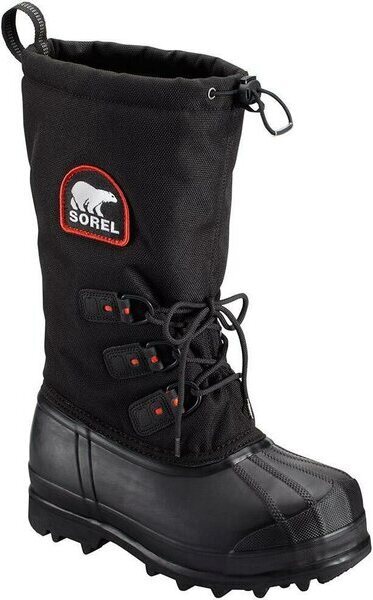 Sorel Glacier XT Womens Black Red Quartz (2025)