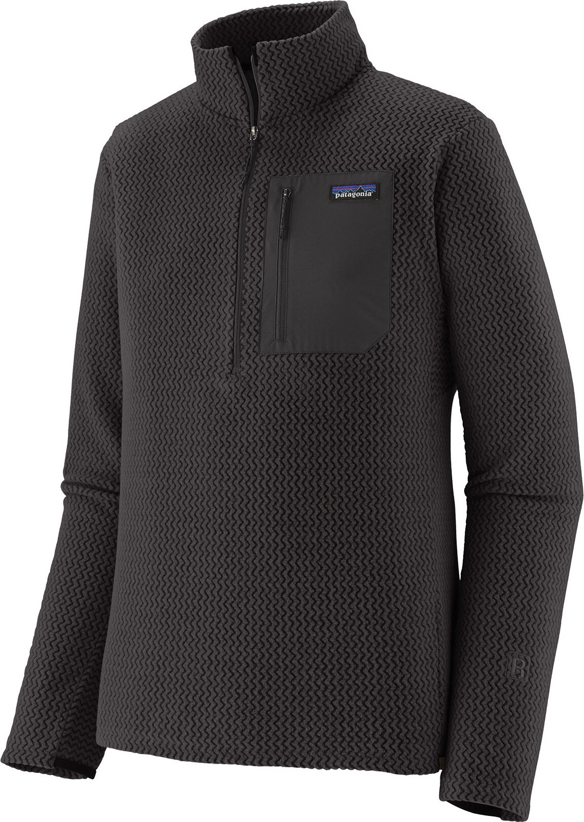Patagonia R1 Air Zip Neck Mens Black