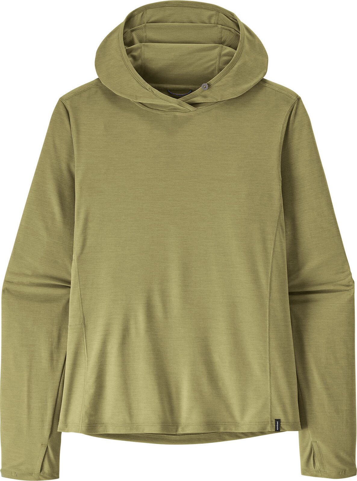 Patagonia Cap Cool Sun Hoody Womens Gumtree Green - Light Gumtree Green X-Dye