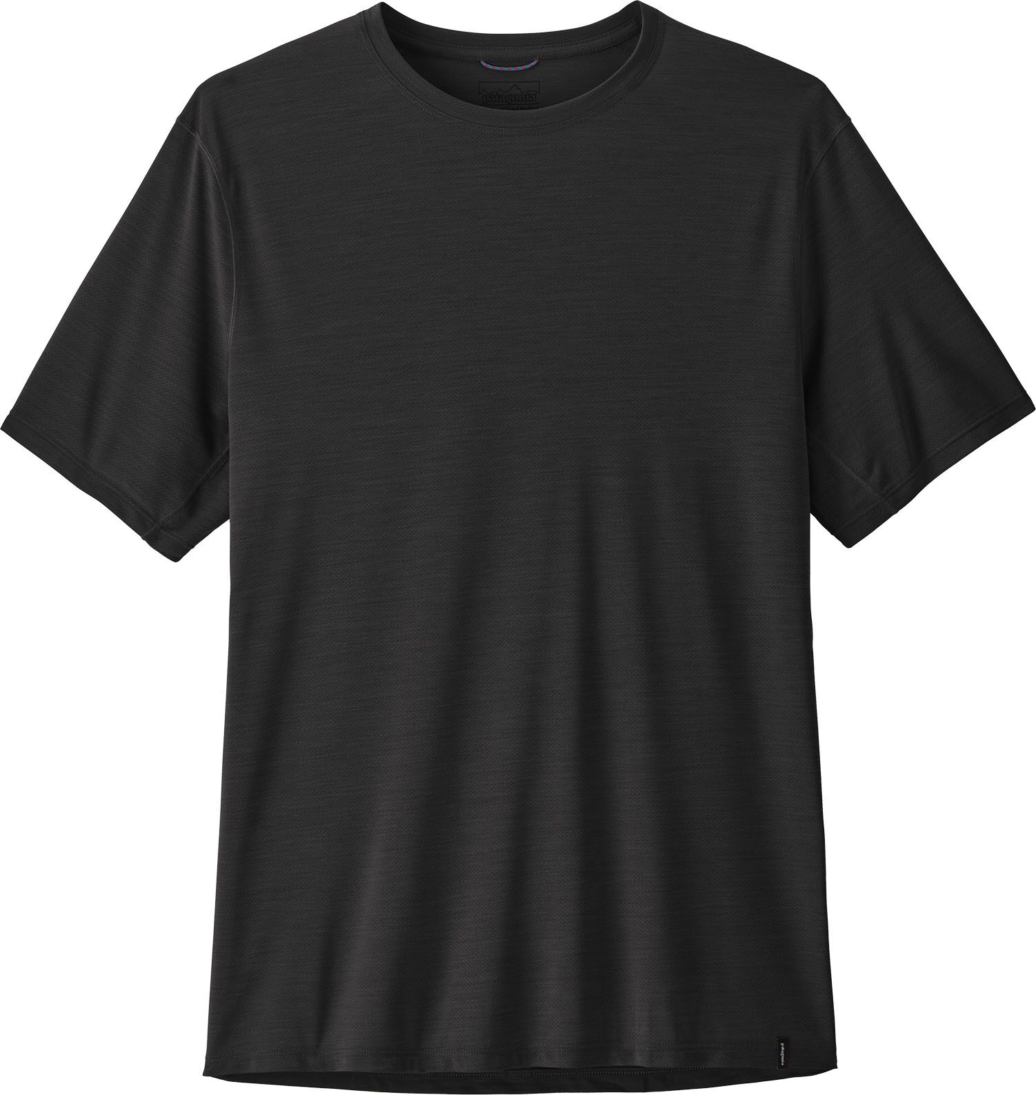 Patagonia Cap Cool Ultra Shirt Mens Black - Forge Grey X-Dye