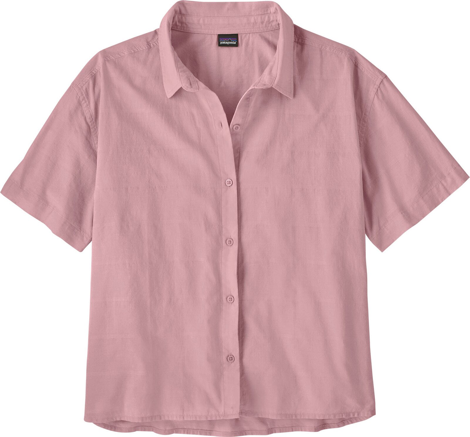 Patagonia Lightweight A/C Shirt Womens Windowpane Dobby: Quiet Violet