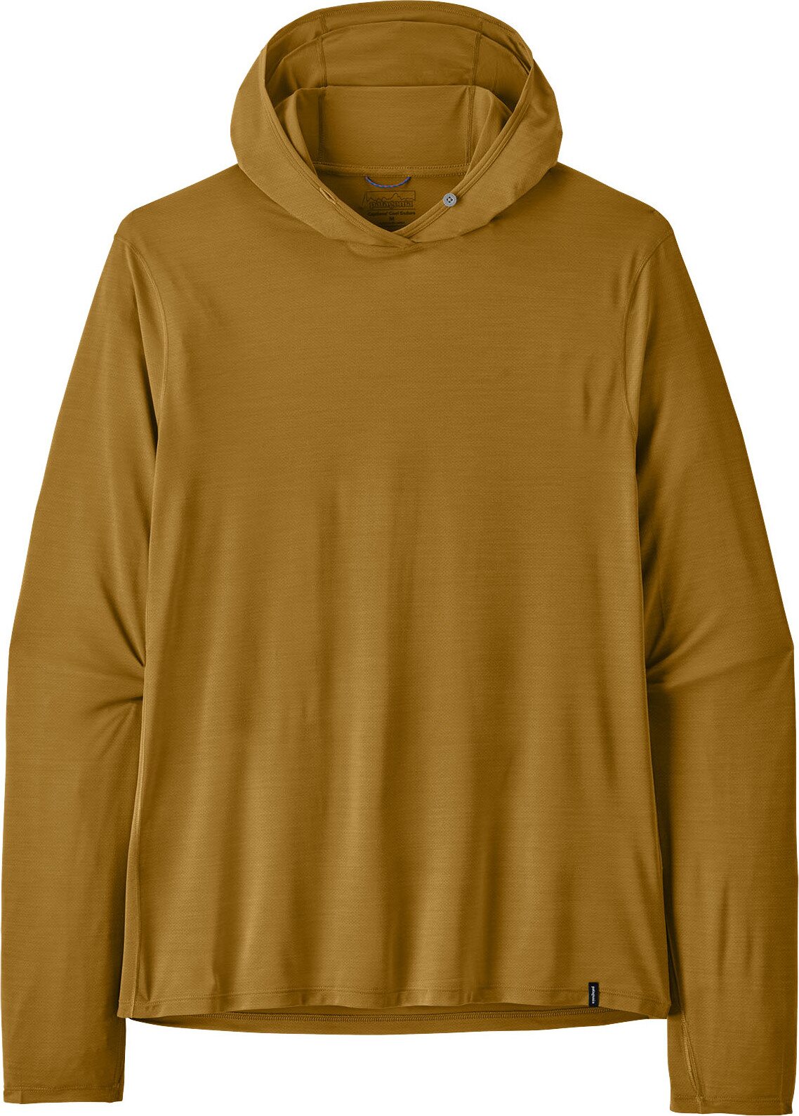 Patagonia Cap Cool Ultra Hoody Mens Bobcat Brown - Light Bobcat Brown X-Dye