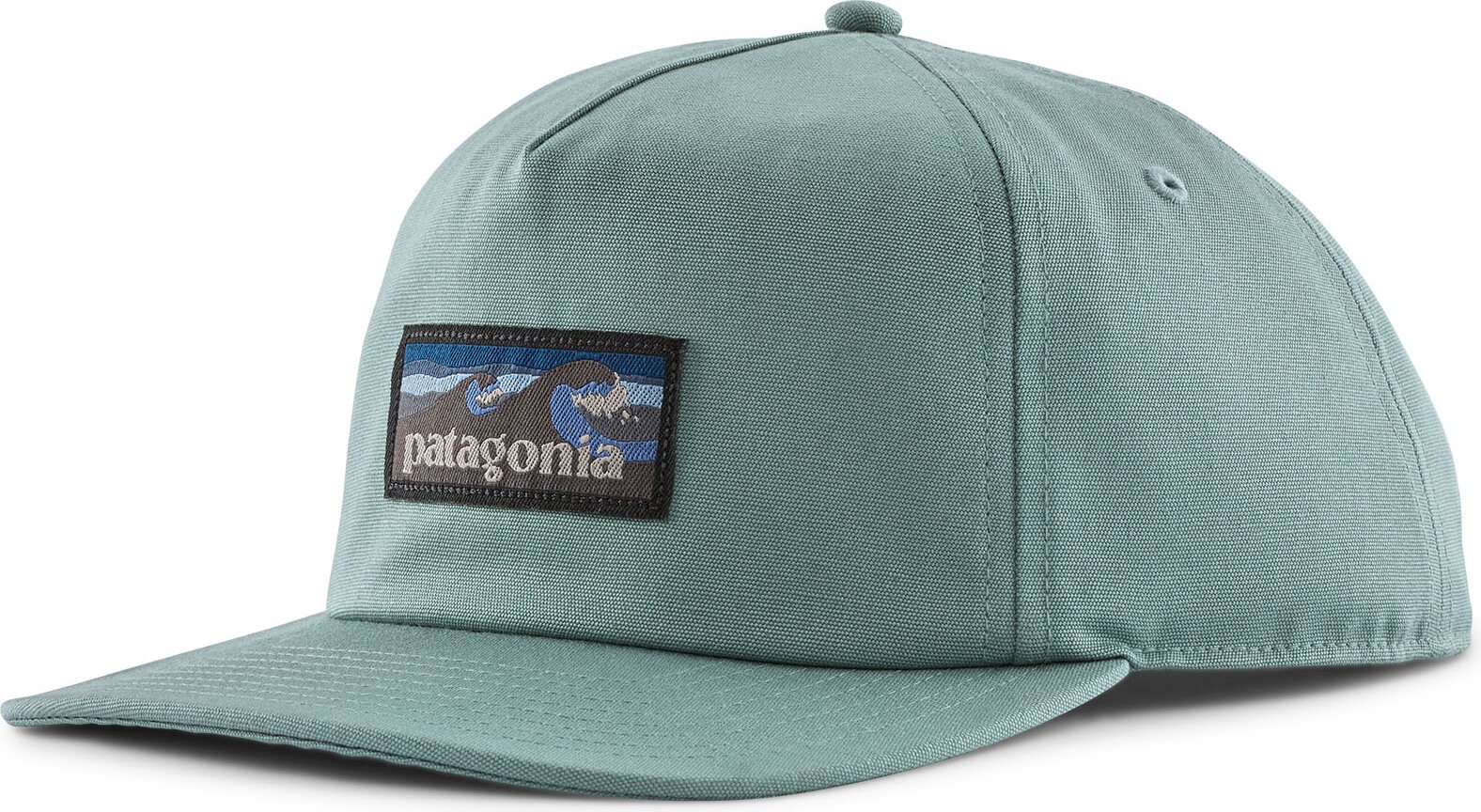 Patagonia Boardshort Label Funfarer Cap Blue Sage