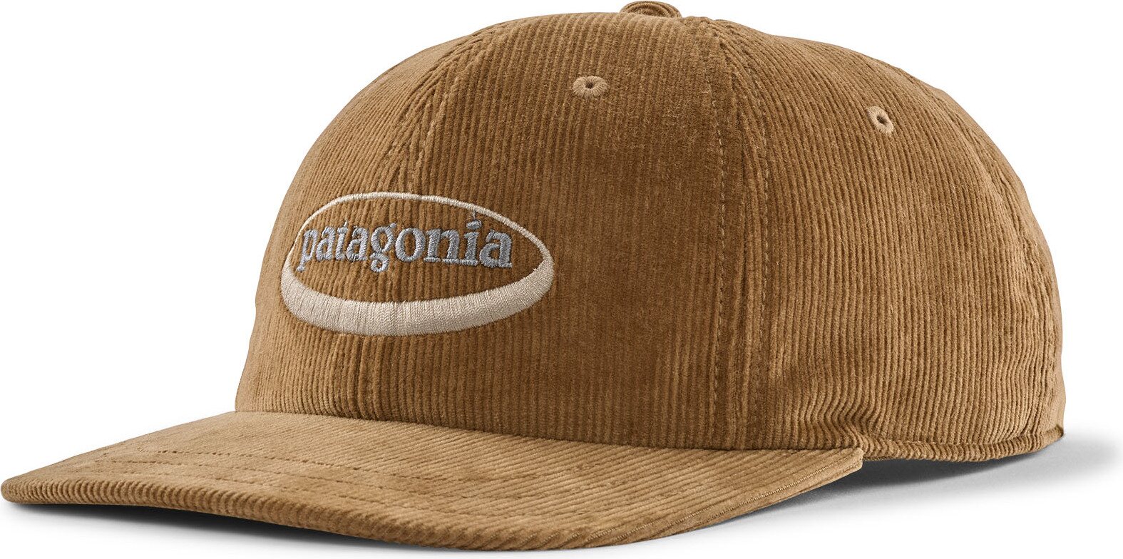 Patagonia Corduroy Cap '95 Oval Logo: Coriander Brown