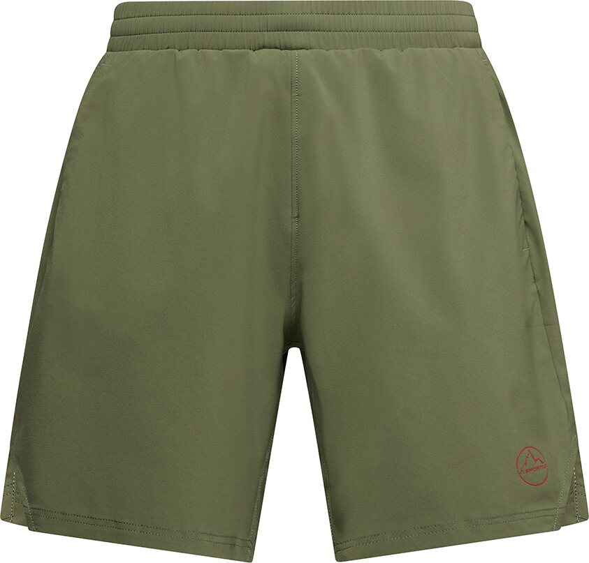 La Sportiva Pure 7" Short Mens Cypress/Mountain Red