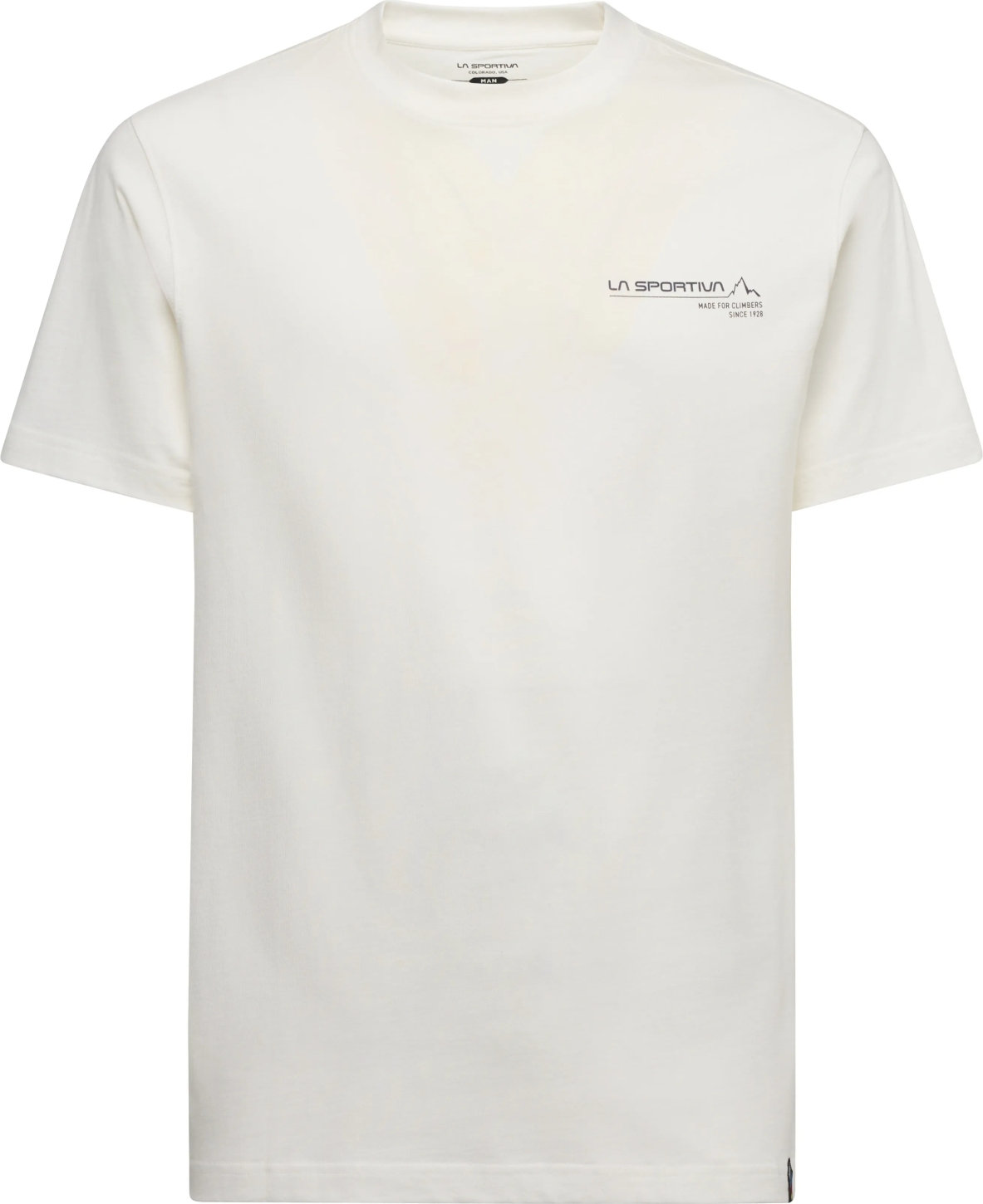 La Sportiva Since 1928 T-Shirt Mens Chalk/Black