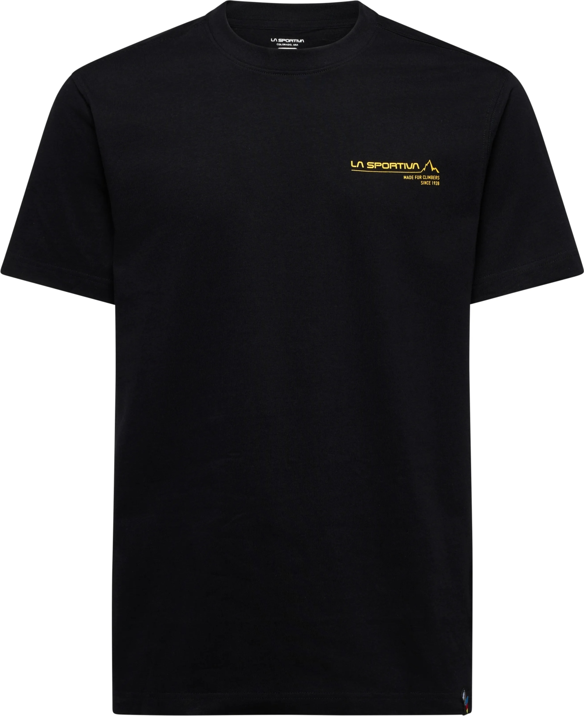 La Sportiva Since 1928 T-Shirt Mens Black/Yellow