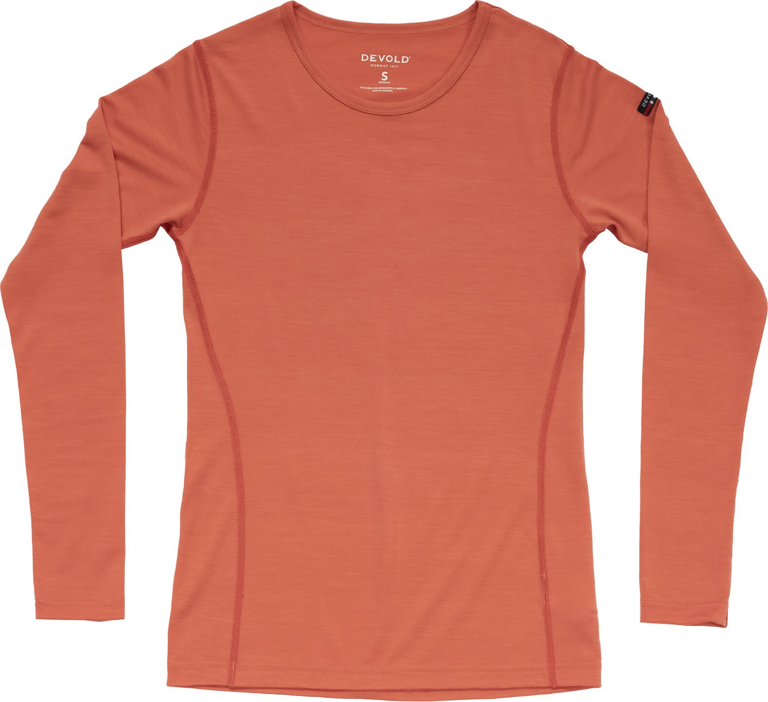 Devold Breeze Merino 150 Shirt Womens Coral