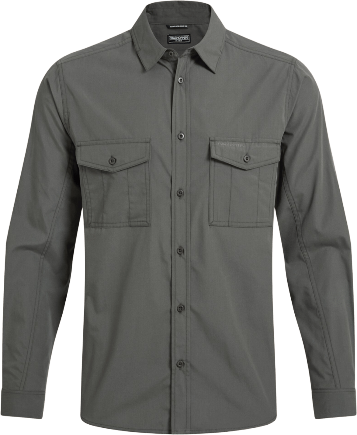 Craghoppers Kiwi II Long Sleeved Shirt Mens Cedar