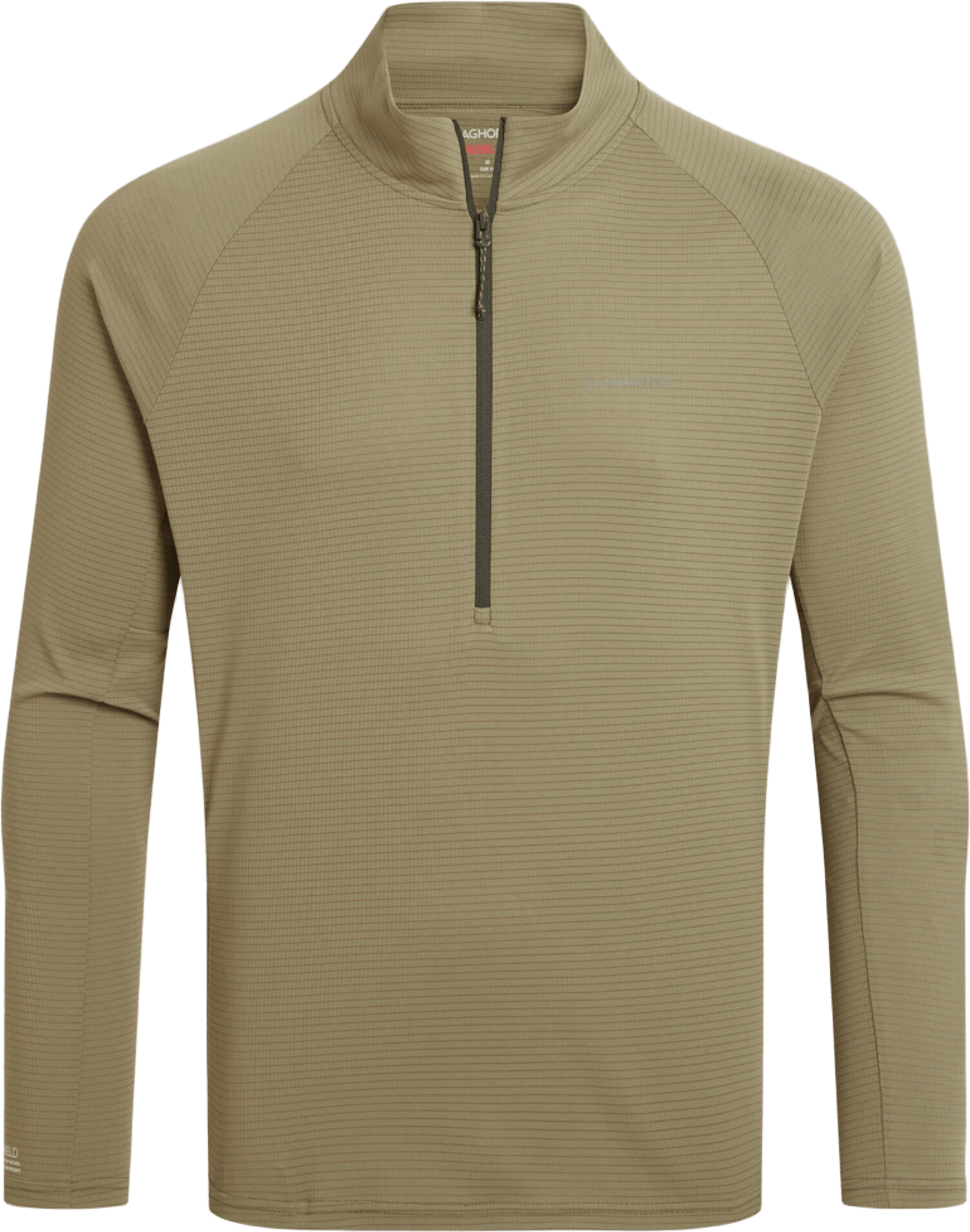 Craghoppers Nosilife Solarshield+ Half Zip Top Mens Cardamon