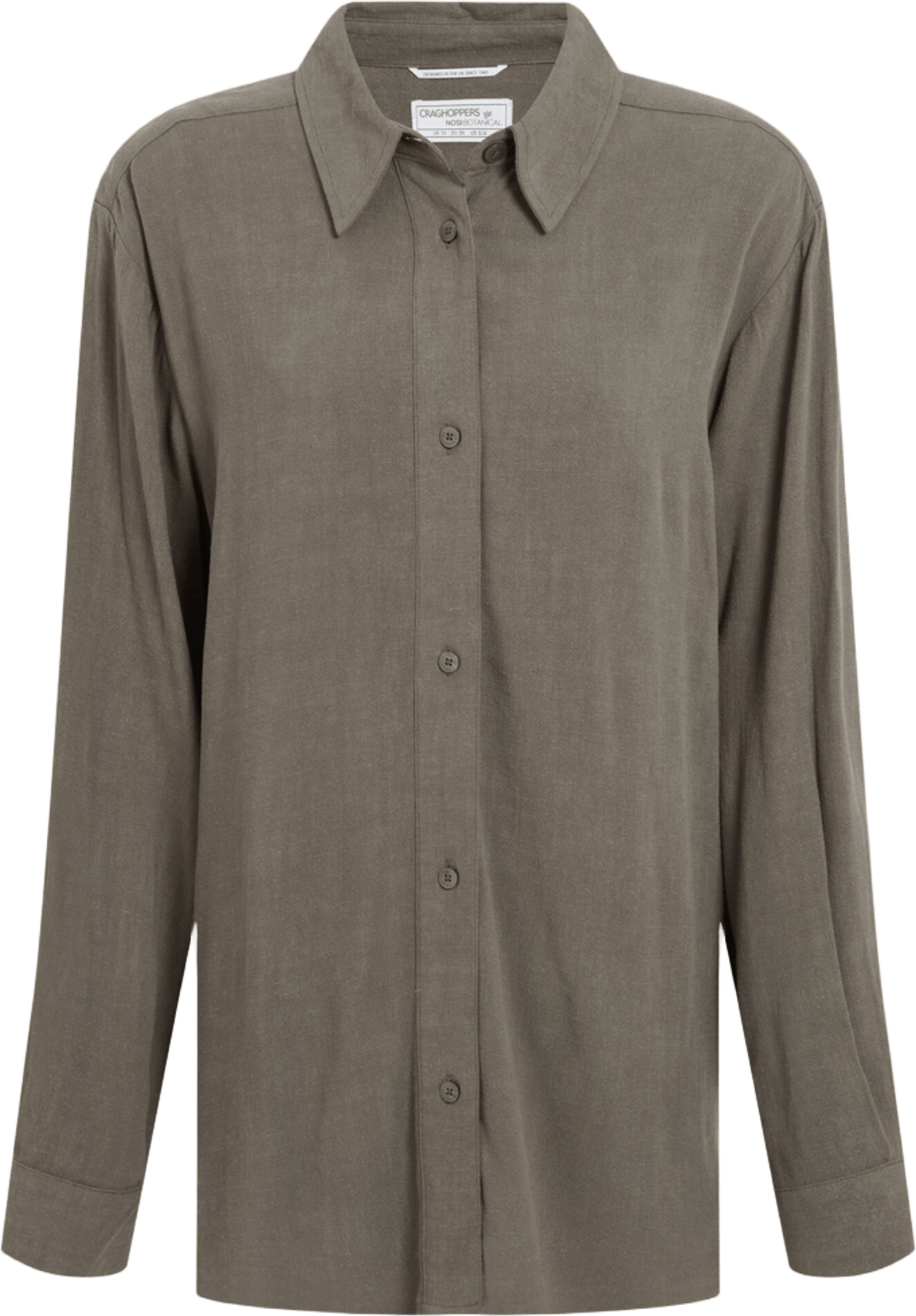 Craghoppers Sabrina Long Sleeved Shirt Womens Wild Olive