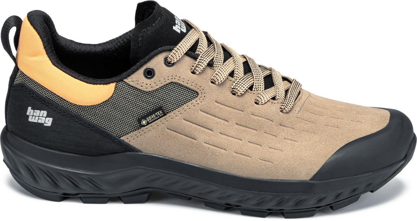 Hanwag Kaduro Low GTX Mens Light Brown / Orange