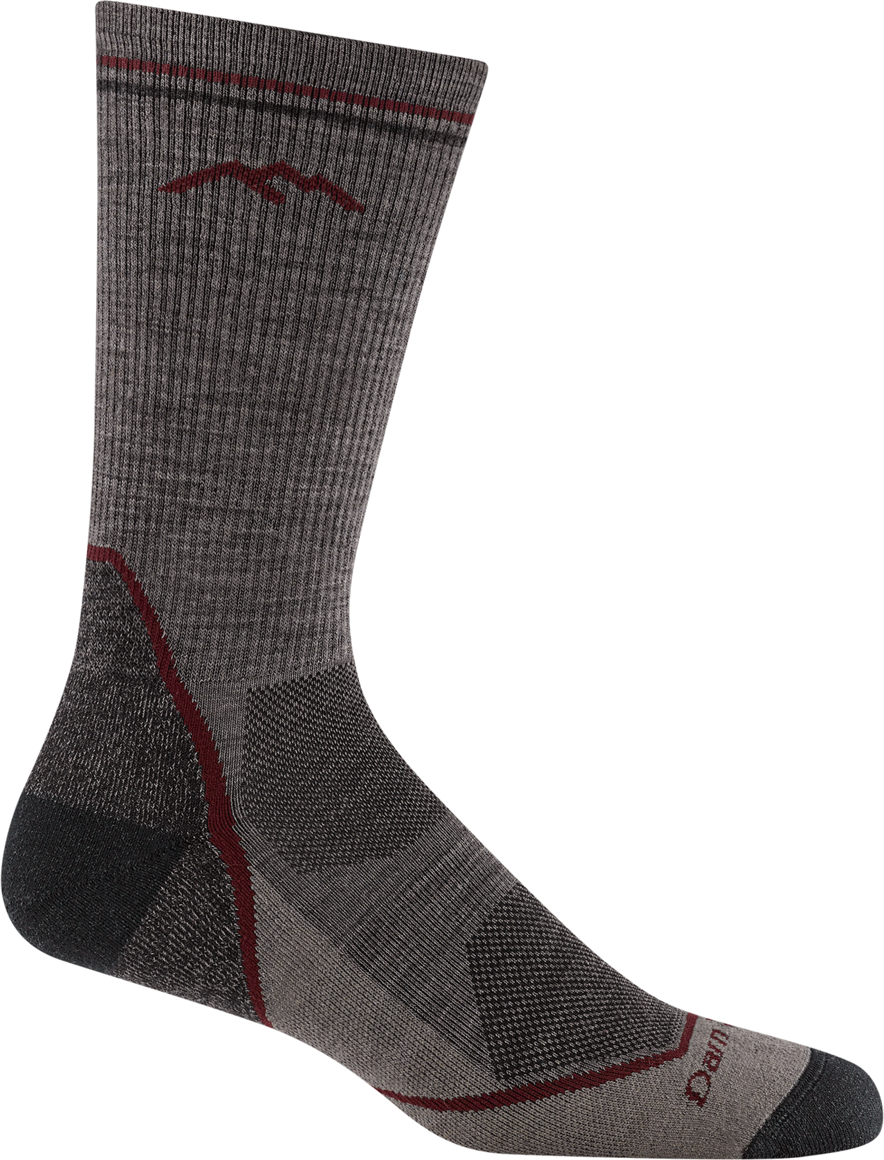 Darn Tough Light Hiker Boot Lightweight with Cushion Mens Taupe