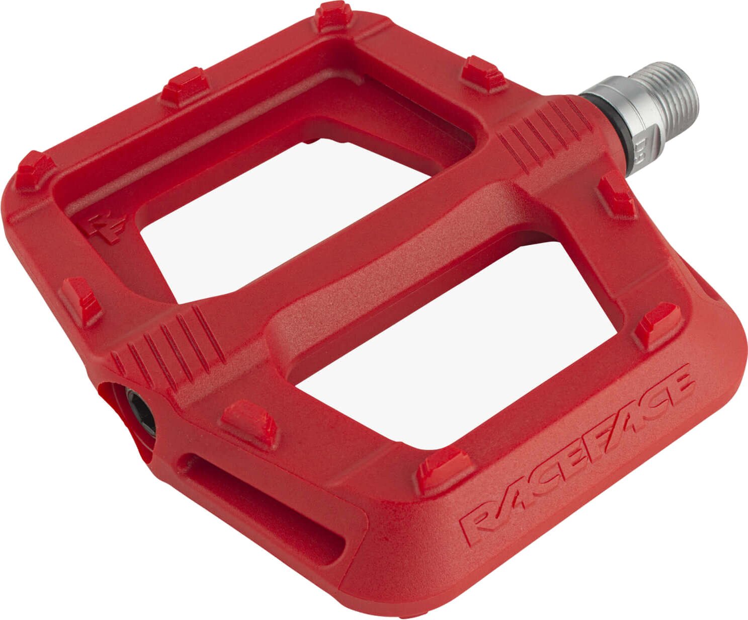 Race Face Ride Pedals Red