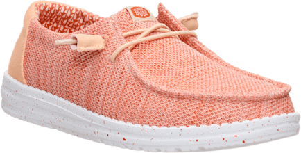 HeyDude Wendy Stretch Sox Womens Peach