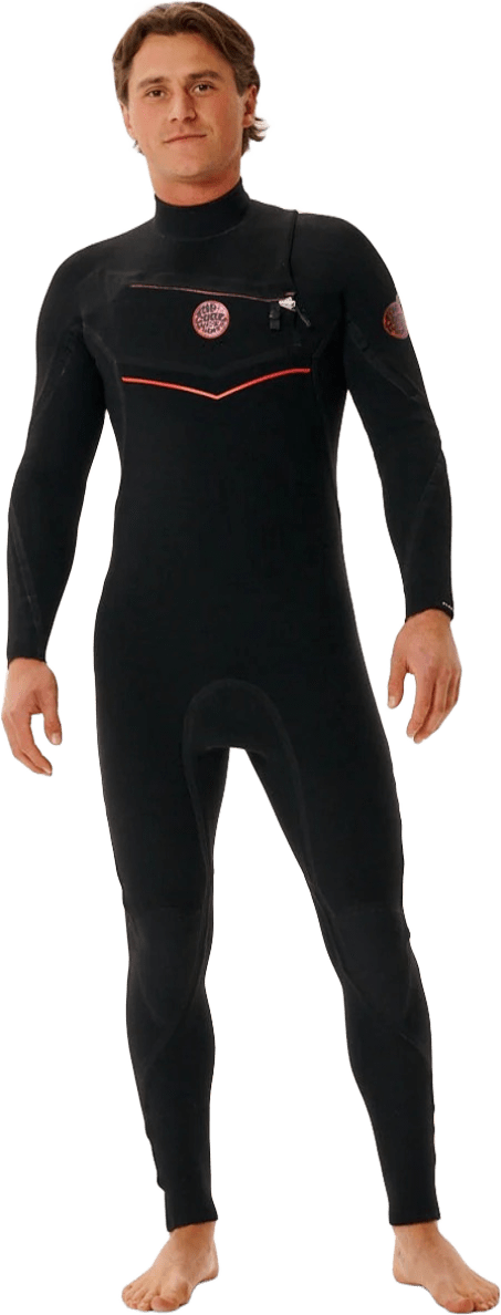 Rip Curl Flashbomb Fusion Chest Zip 3/2 Mens Black