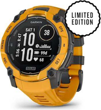 Garmin Instinct 3 Solar 50mm Sunburst/Gray (Limited Edition)