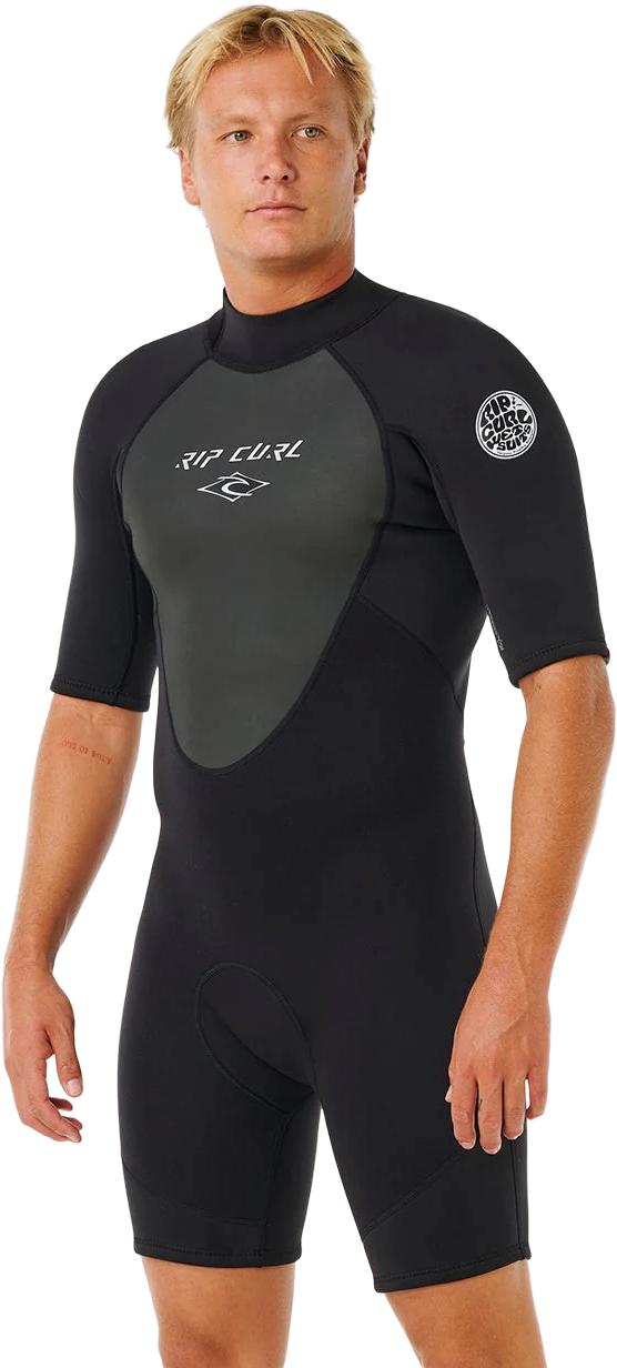 Rip Curl Omega Back Zip Sprinsuit 2/2 FL Mens Black