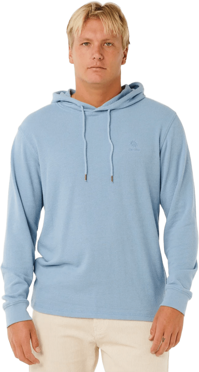 Rip Curl Pacific Rinse Tex Hood Mens Faded Denim