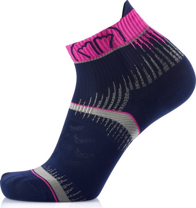 Sidas Run Ultra Socks Black Pink