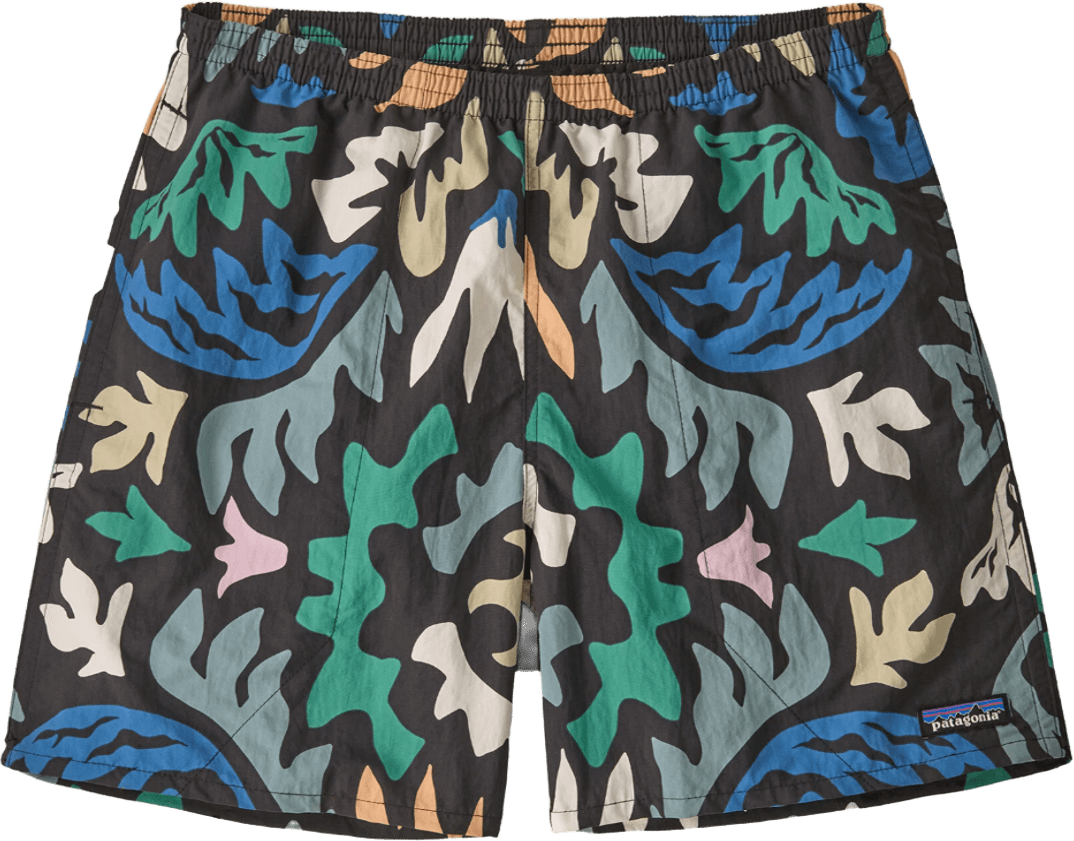 Patagonia Baggies Shorts 5" Mens Kaleido: Black