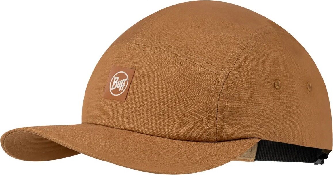Buff 5 Panel Venture Cap Solid Camel