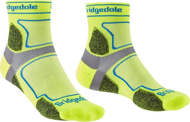 Bridgedale Ultra Light TrailRun CoolMax 3/4 Yellow