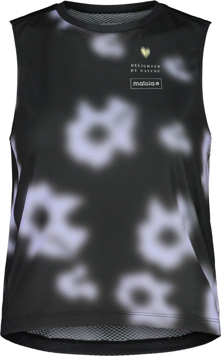 Maloja WallbergM. Gravel Tank Womens Deep Black Shadow