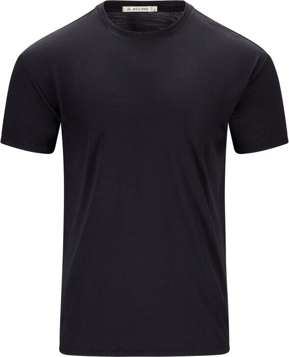 Aclima LightWool 140 Classic Tee Mens Jet Black