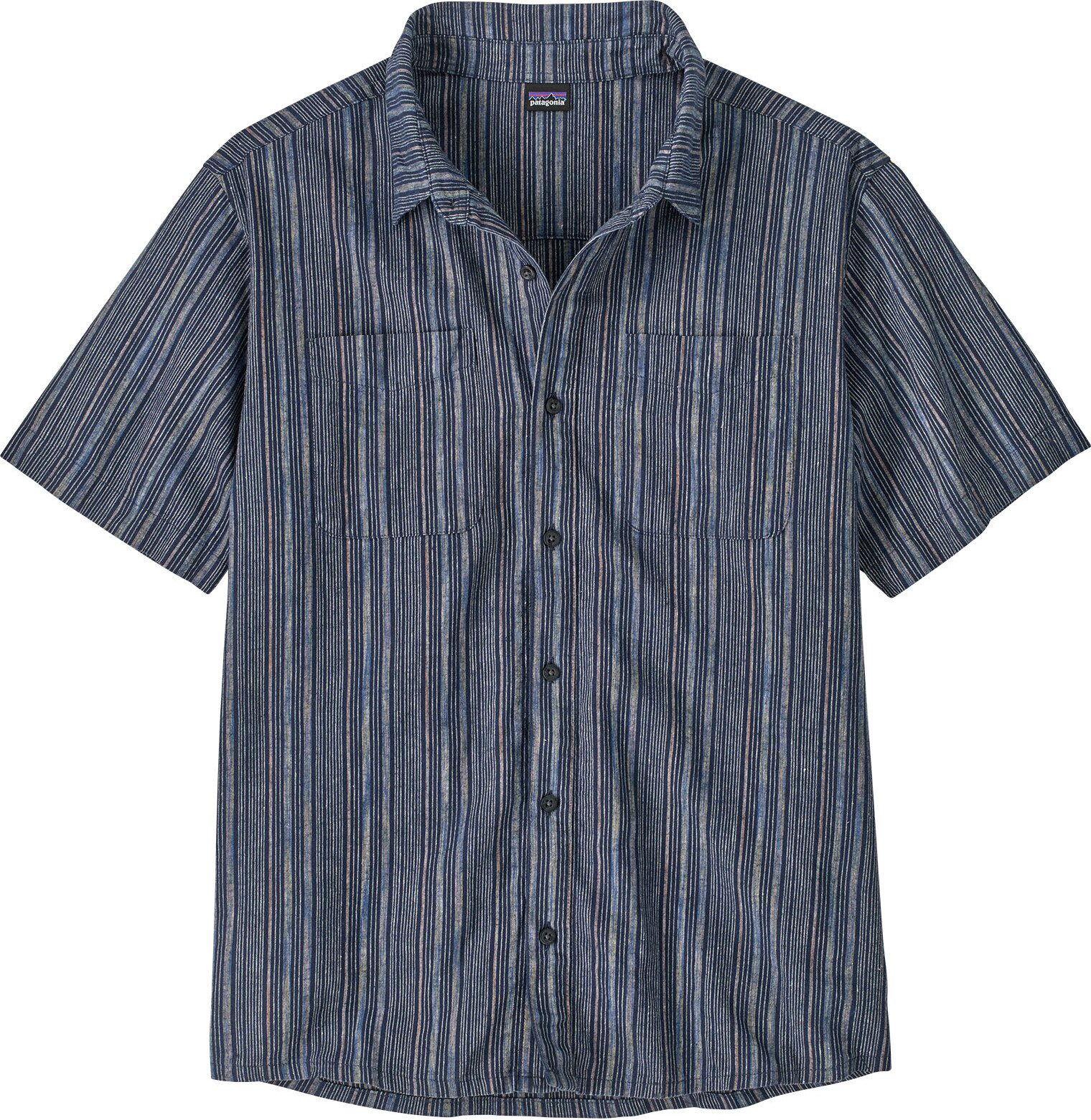 Patagonia Back Step Shirt Mens Rapids: New Navy
