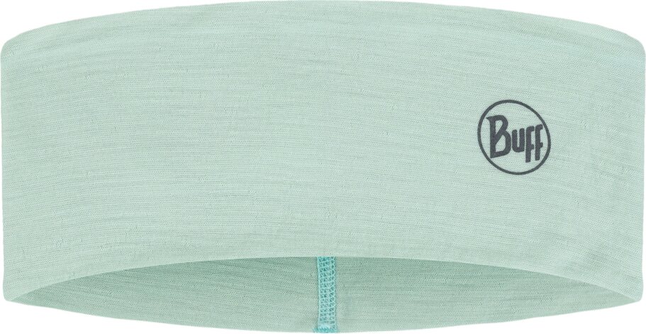Buff Merino Lightweight Headband Solid Seagrove Green