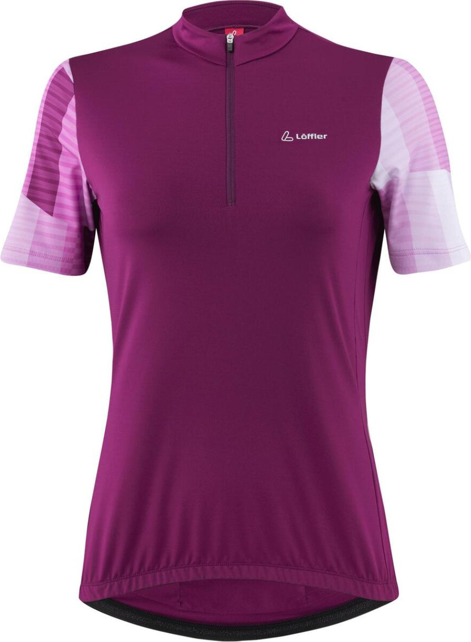 Löffler Bike Jersey HZ Spectrina Mid Womens Bordeaux