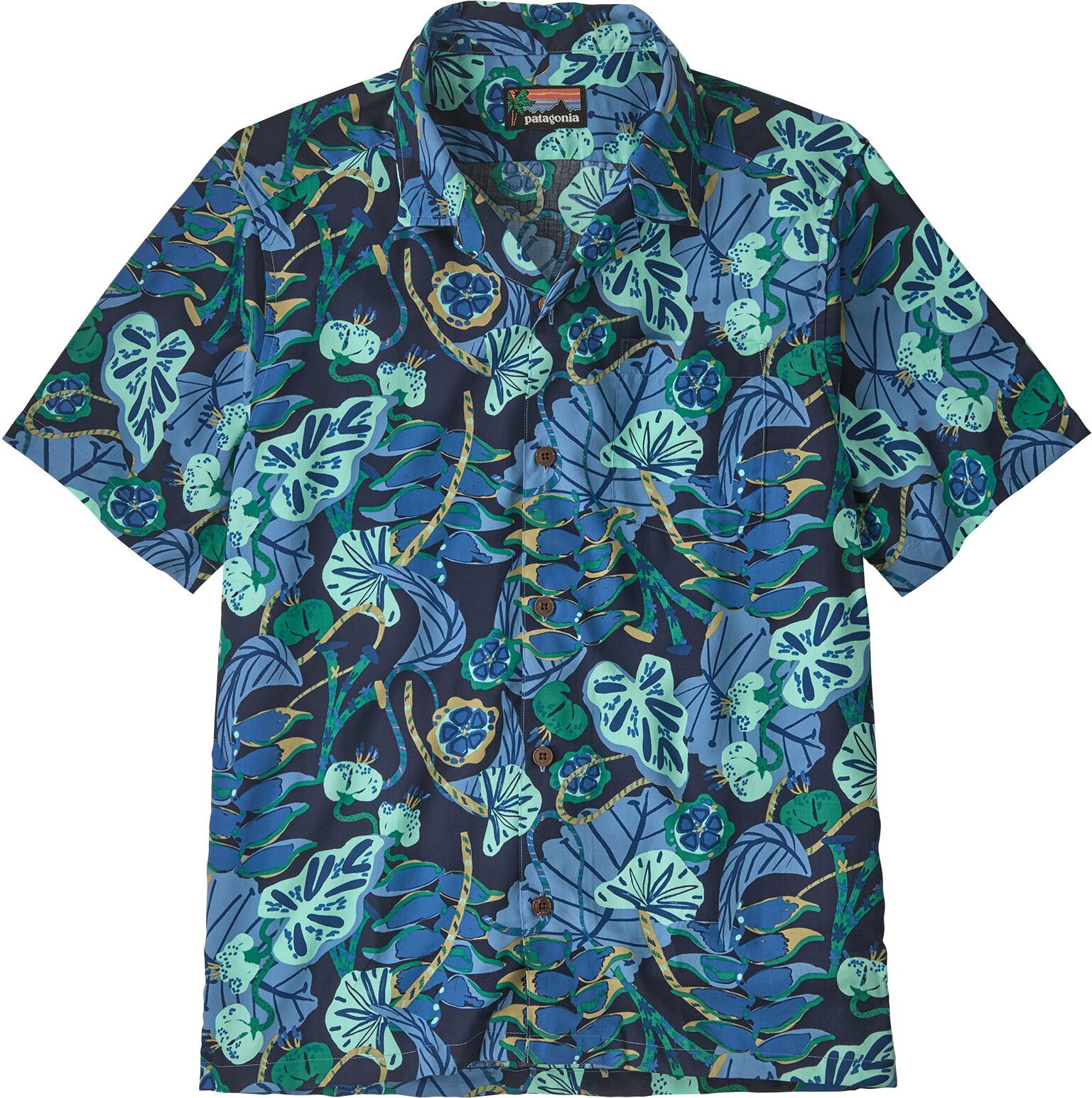 Patagonia Tidal Threads Shirt Mens Tropiclimb: New Navy