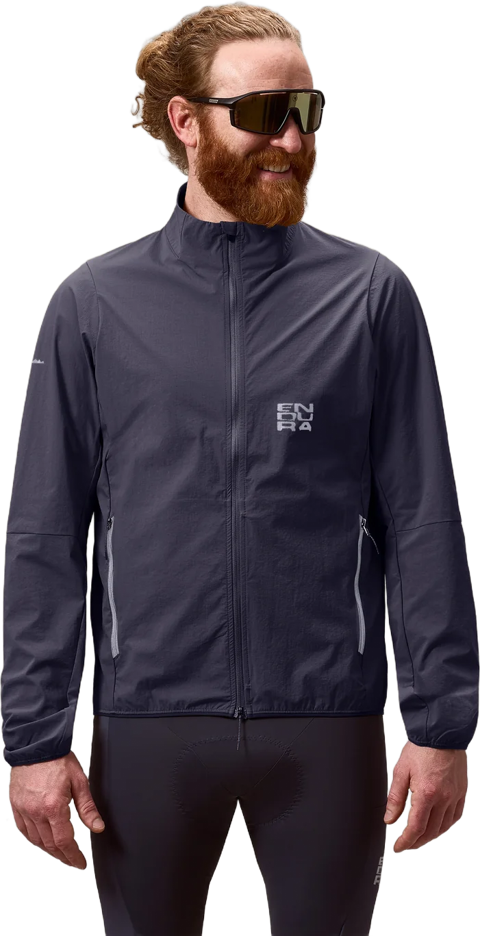 Endura Alltrack Ride Packable Jacket Mens Carbon Grey