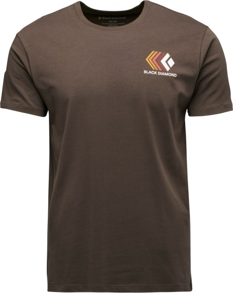 Black Diamond Faded Tee Mens Basalt