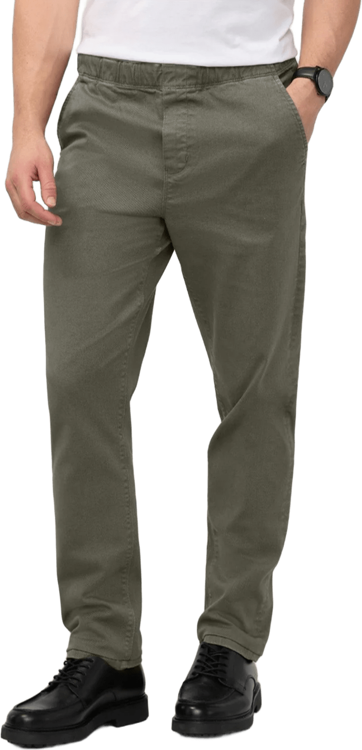 Duer FlexTwill Relaxed Pull On Pant Mens Thyme