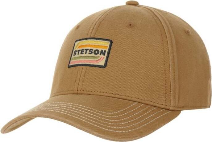 Stetson Baseball Cap Cotton Beige