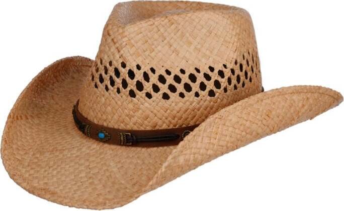 Stetson Western Raffia Natural
