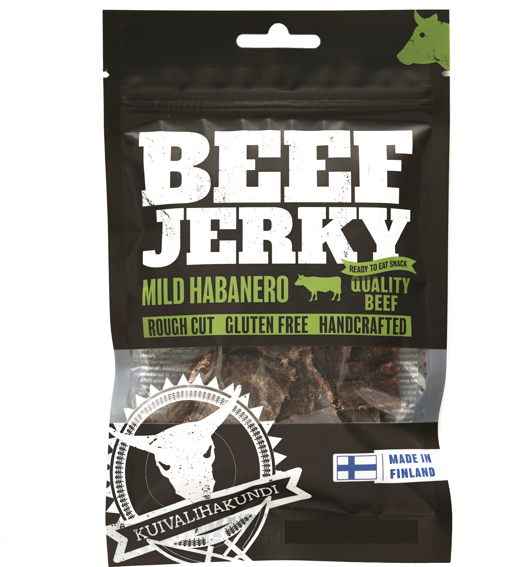 Kuivalihakundi Beef Jerky 40g Mild Habanero