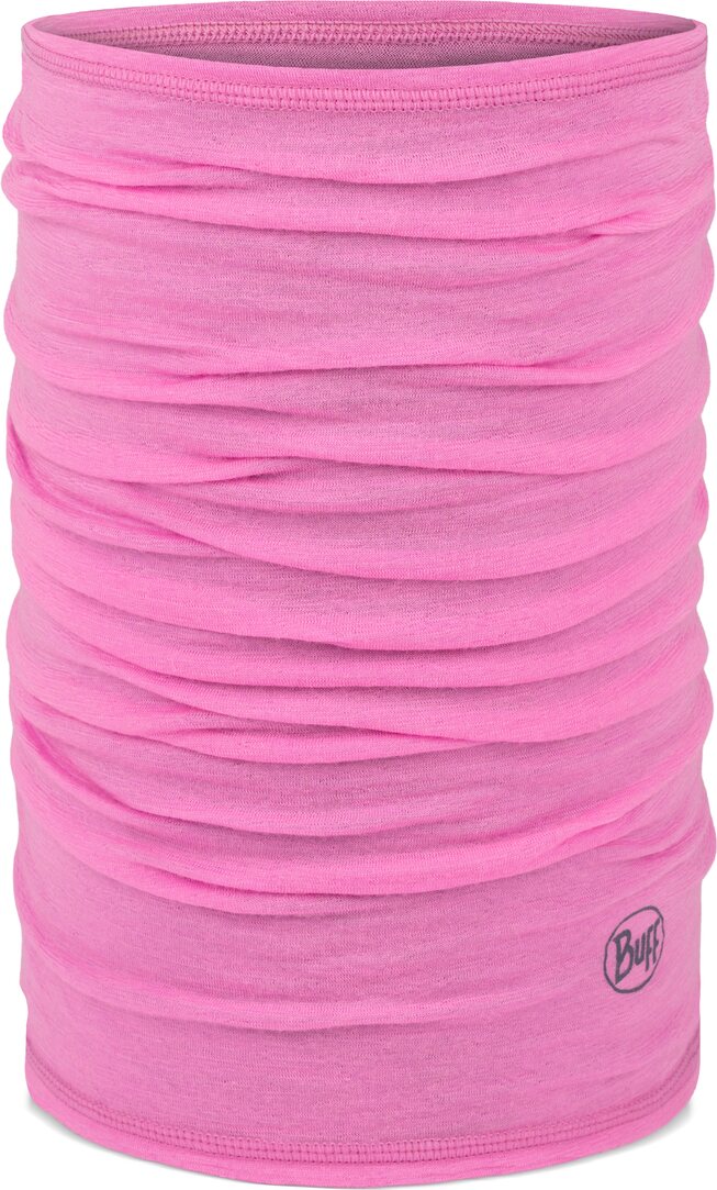 Buff Merino Lightweight Solid Fluor Fuchsia