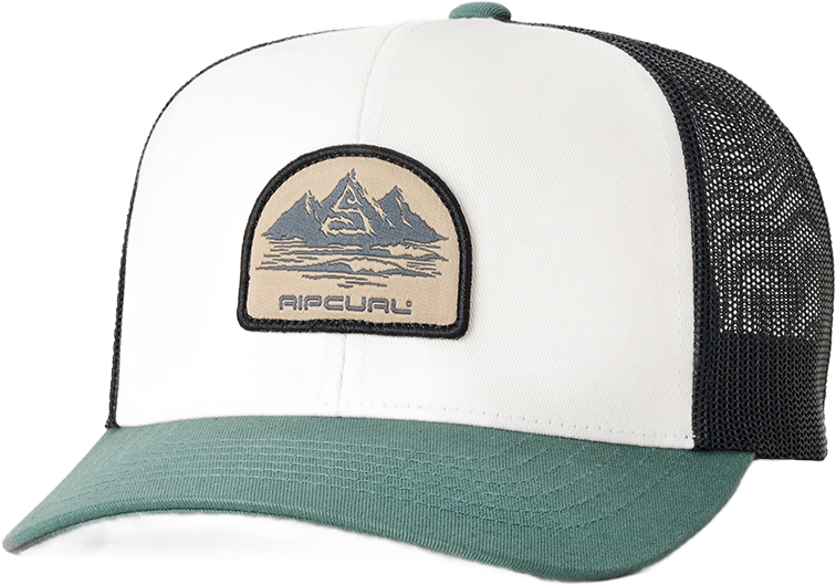Rip Curl Custom Curve Trucker Cap Bone / Aloe