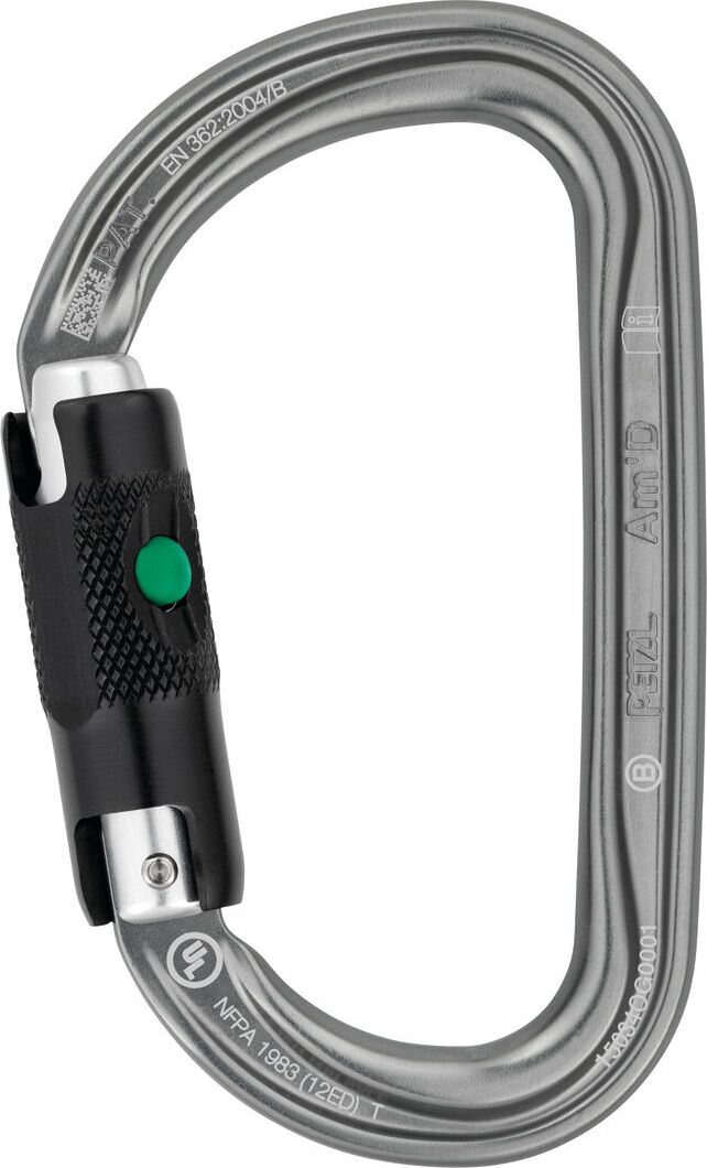 Petzl Am'D Ball Lock Gray