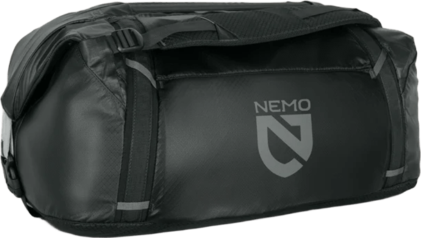 Nemo Double Haul Convertible Duffel 55L Goodnight Black