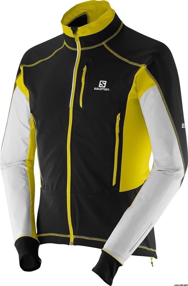 Salomon S-Lab Motion Fit WS Jacket M Black/White/Yellow