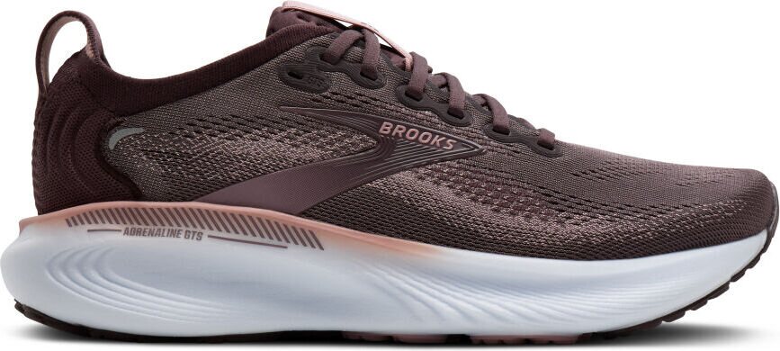 Brooks Adrenaline GTS 25 Womens Raisin/Woodrose/White
